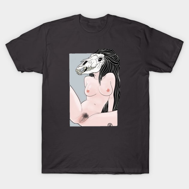 horse ghost T-Shirt by RooKay